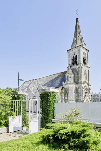 Façade et jardin du Restaurant la Table d'Olivier Loize (37)